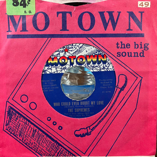 I Hear A Symphony / Who Could Ever Doubt My Love (7" VINYL) | Near Mint (NM or M-) Near Mint (NM or M-)