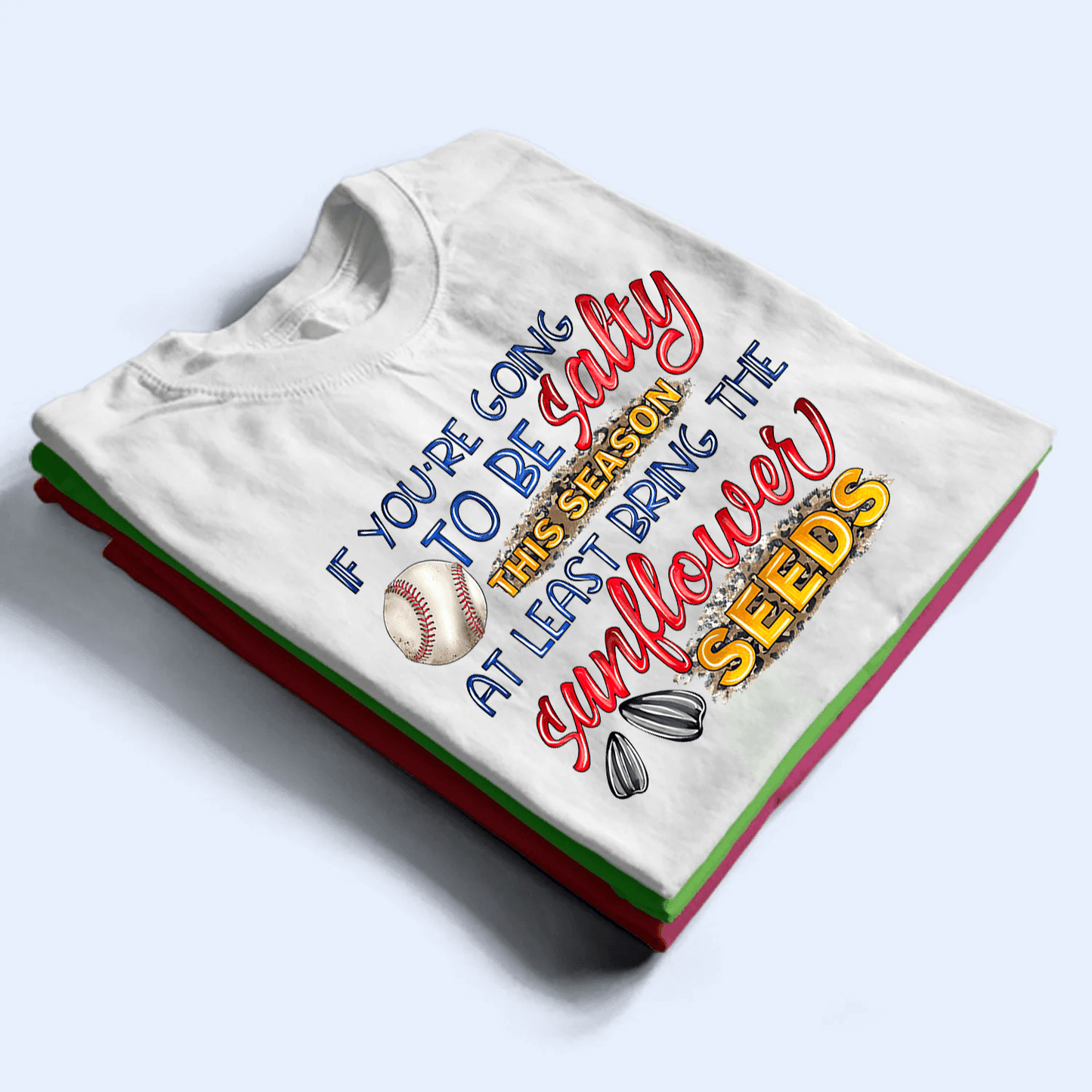 Funny Baseball Mom - Personalized Custom T Shirt - Birthday, Loving, Funny Gift for Grandma/Nana/Mimi, Mom, Wife, Grandparent
