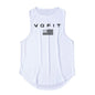 Men's Casual Cotton Vest for Gym and Exercise