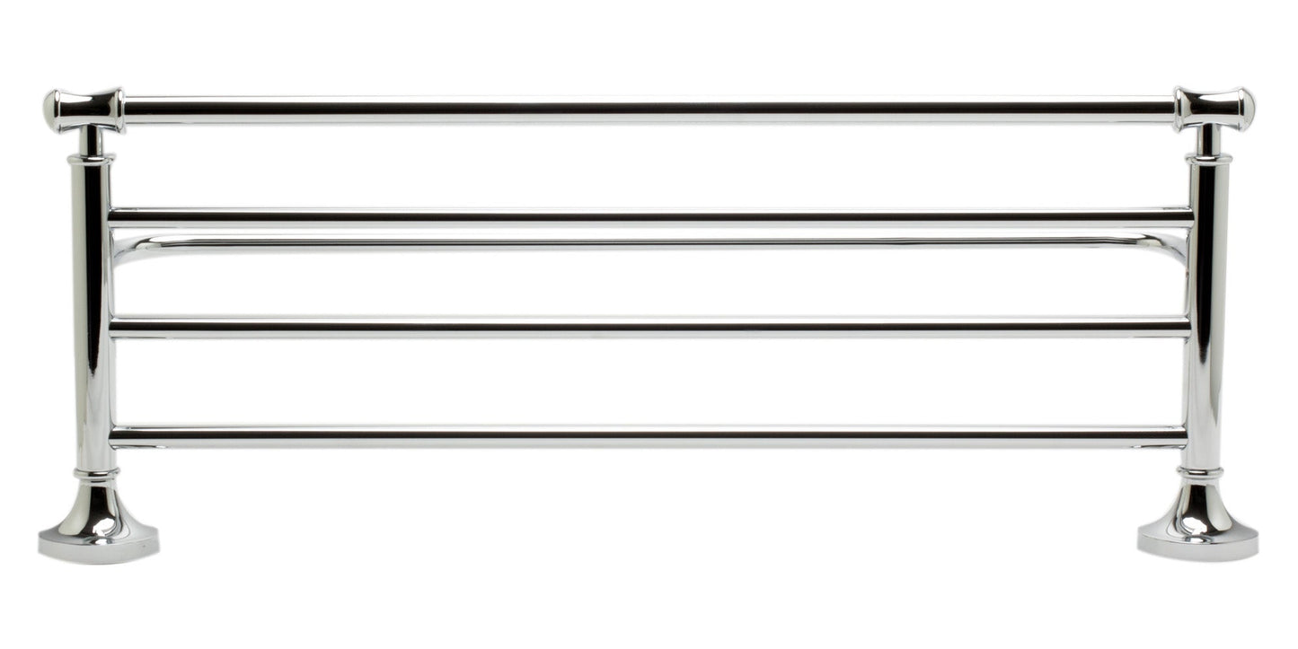 ALFI brand  AB9583 Polished Chrome 23 inch Towel Bar & Shelf Bathroom Accessory