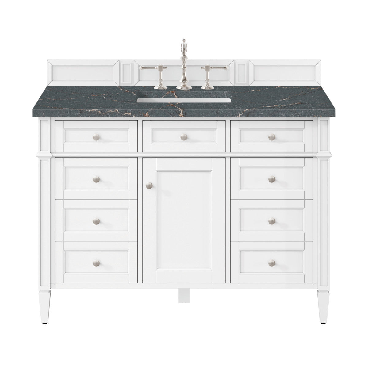 Brittany 48" Single Vanity in Bright White