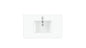 36" Single Radius Cut Top, 3 CM Silestone w/ Sink