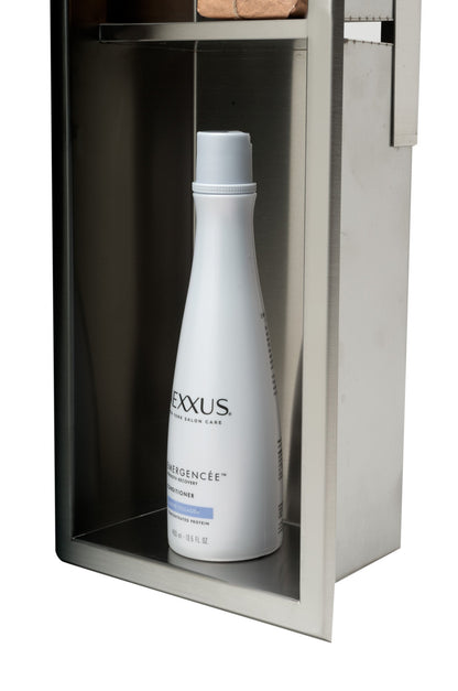 ALFI brand ABN0836 8 x 36 Vertical Triple Shelf Bath Shower Niche