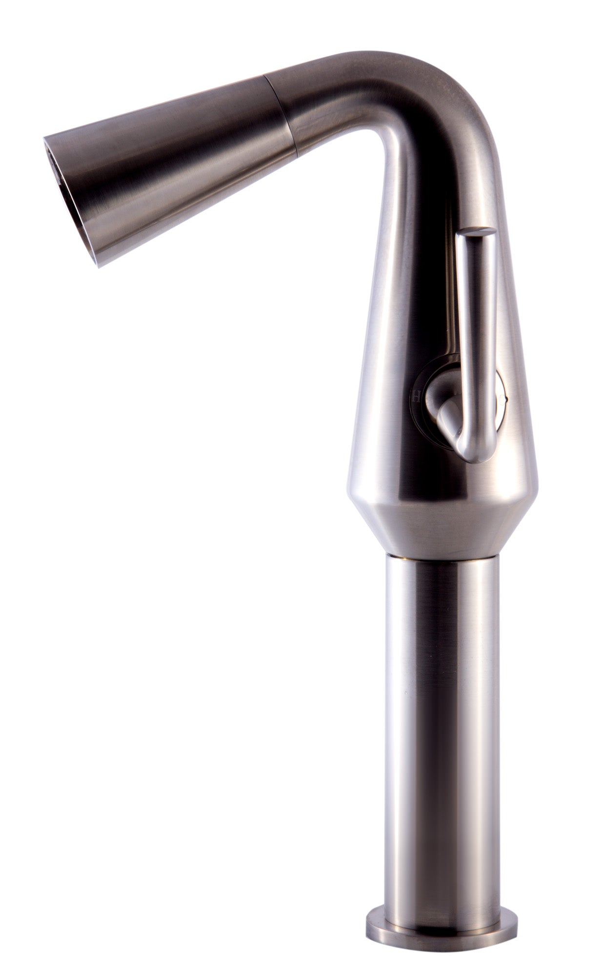 ALFI brand AB1792 Single Hole Tall Cone Waterfall Bathroom Faucet