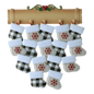 Stocking Family Up To 16 Ornament
