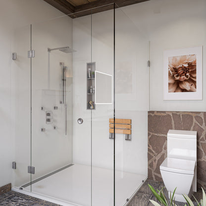 ALFI brand AB2287 3 Way Thermostatic Shower Set with Body Sprays