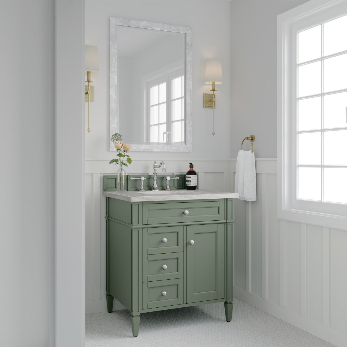 Brittany 30" Single Vanity Cabinet