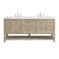 Breckenridge 72" Double Vanity
