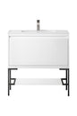 Mantova 35.4" Single Vanity Cabinet
