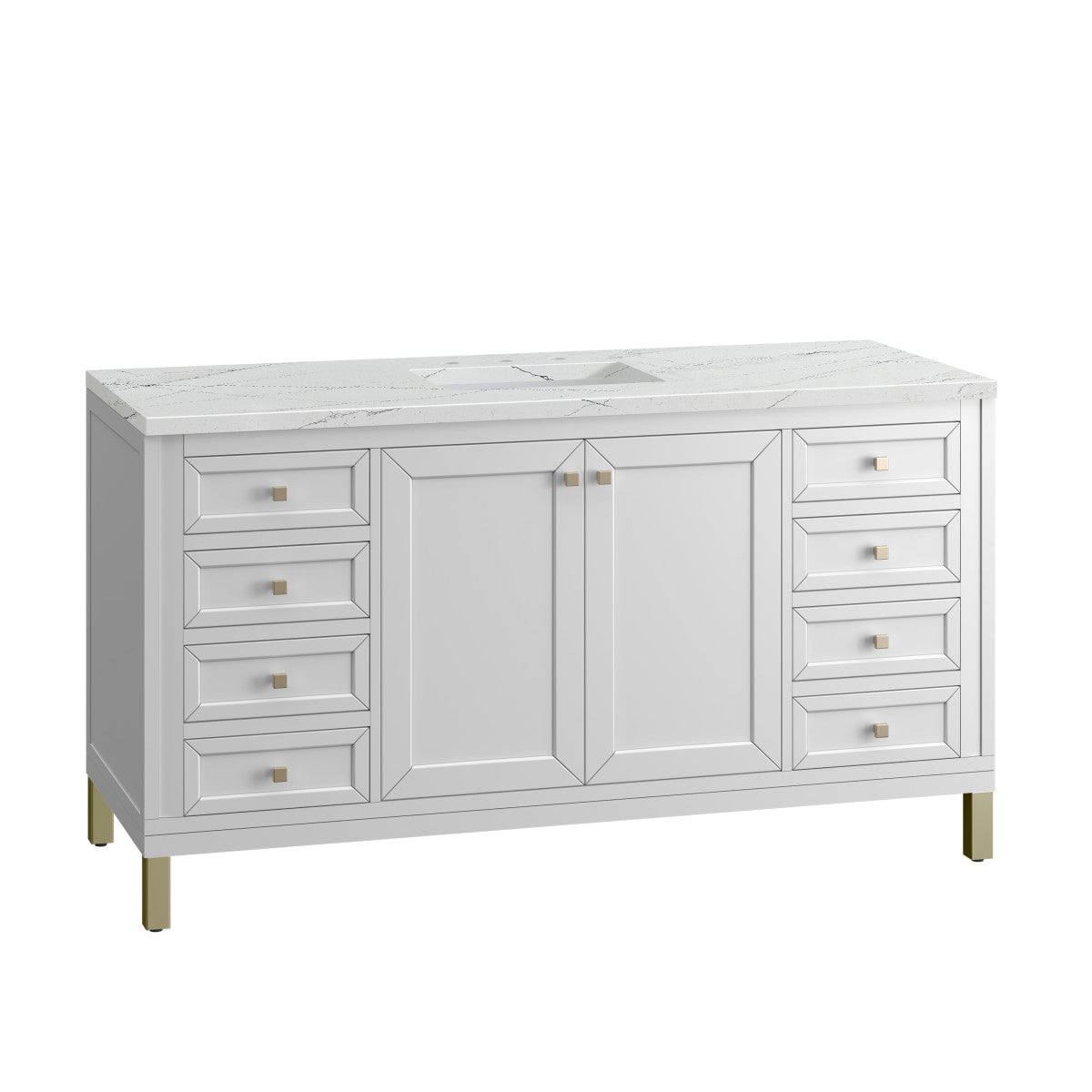 Chicago 60" Single Vanity Cabinet