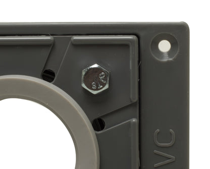 ALFI brand  ABDB55 PVC Shower Drain Base with Rubber Fitting