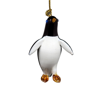 Egyptian Glass Penguin Ornament