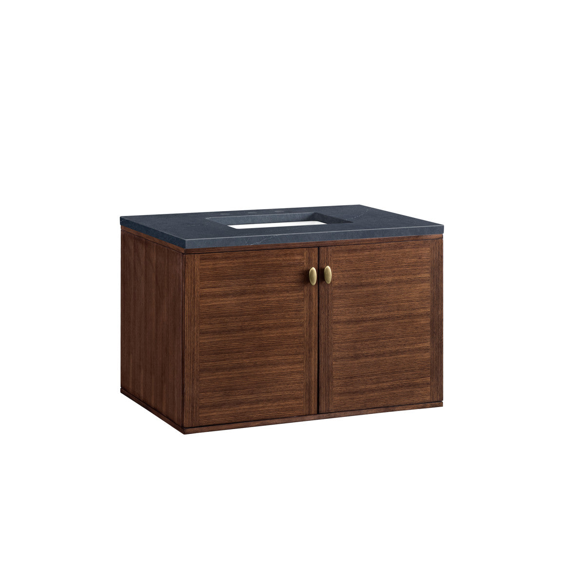 Amberly 36" Single Vanity Cabinet, Mid-Century Walnut