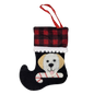 Doggie Mini Stocking Ornament - Lab