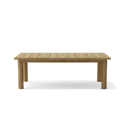 13-Pc Chelsea Rectangular Double Extension Dining Table Set