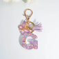 A–Z Personalized Butterfly Tassel Keychain – Custom Initial Gift for Women
