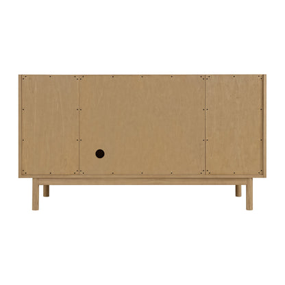 Laurent 60" Single Vanity, Light Natural Oak