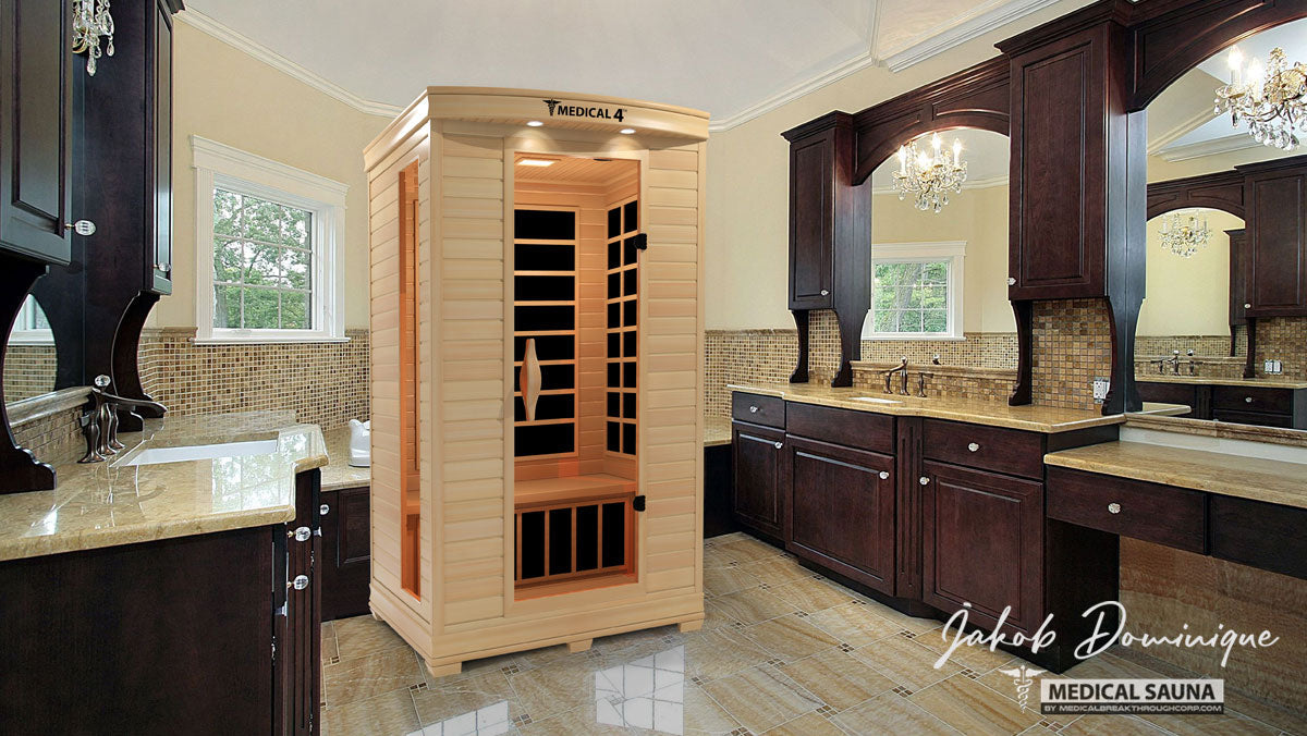 2 Person Home Full Spectrum Infrared Sauna | Medical 4™