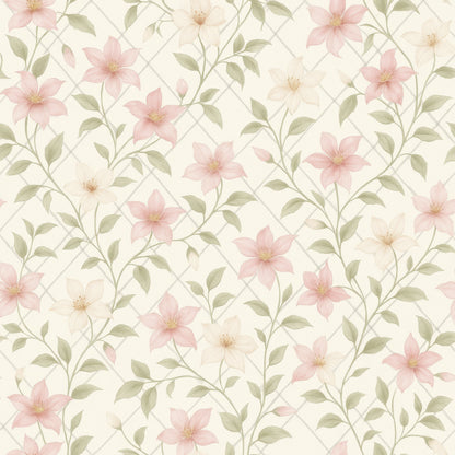 Garden Trellis Wallpaper