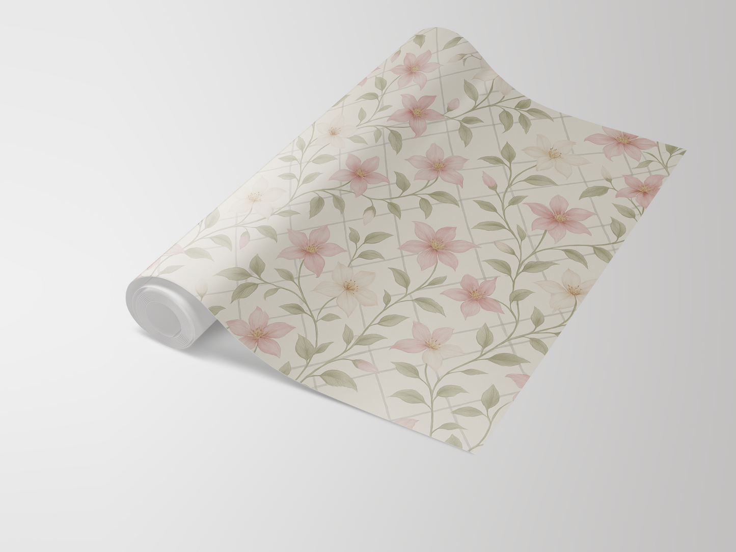 Garden Trellis Wallpaper