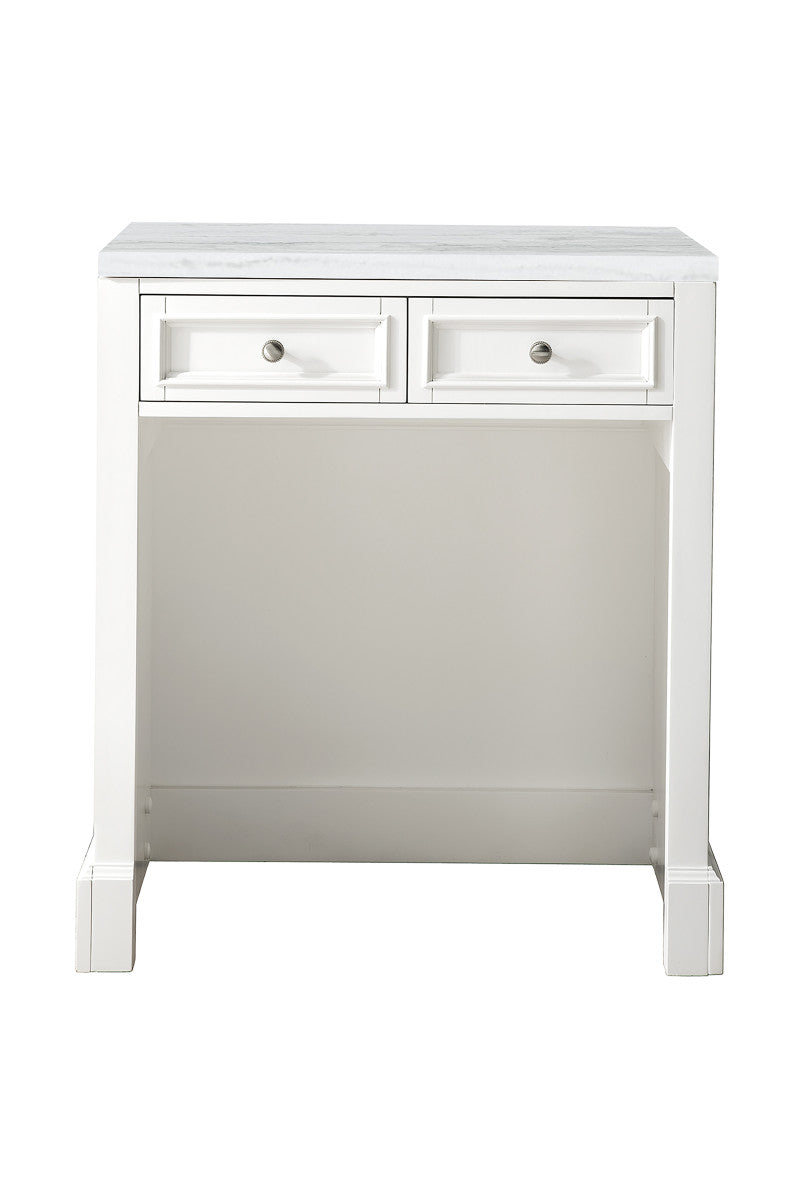 De Soto 30" Countertop Unit, Bright White