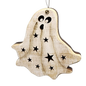 Spooky Starry Ghost Ornament