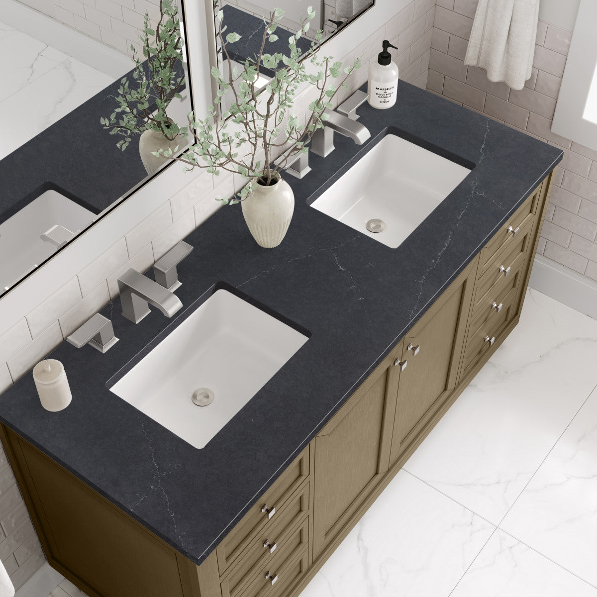 Chicago 60" Double Vanity