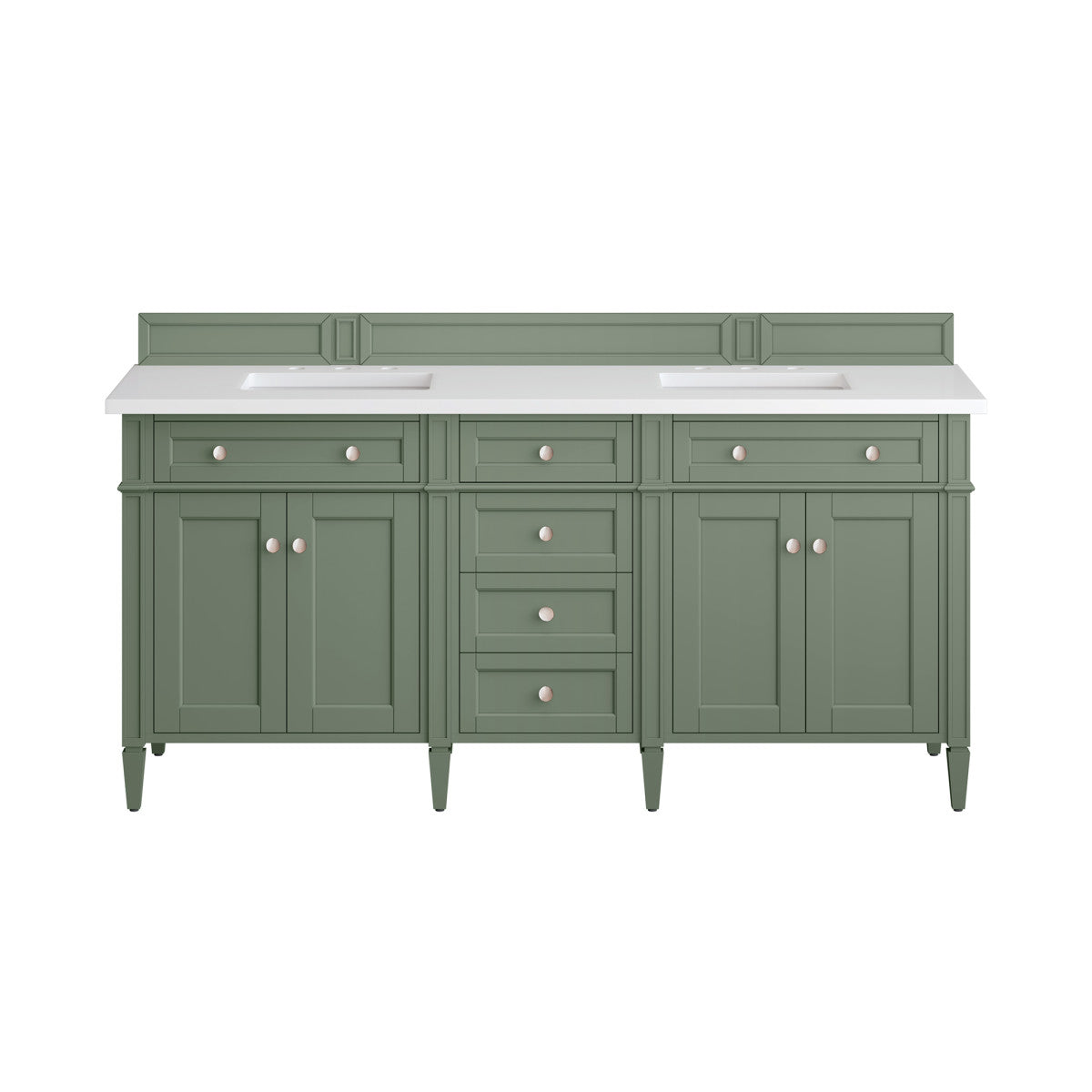 Brittany 72" Double Vanity Cabinet