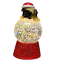 Lighted Pug Snowglobe