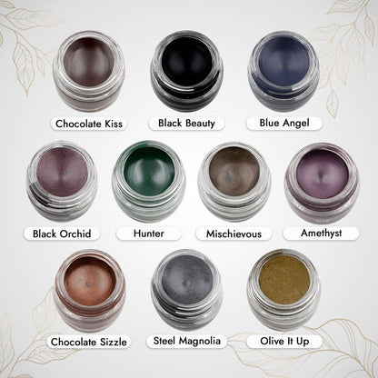 Black Orchid Stay Put Waterproof Gel Eyeliner w/ Micropigments