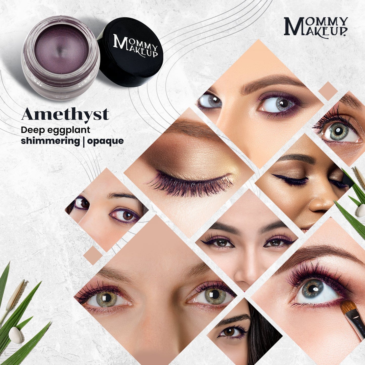 Amethyst Stay Put Waterproof Gel Eyeliner w/ Micropigments