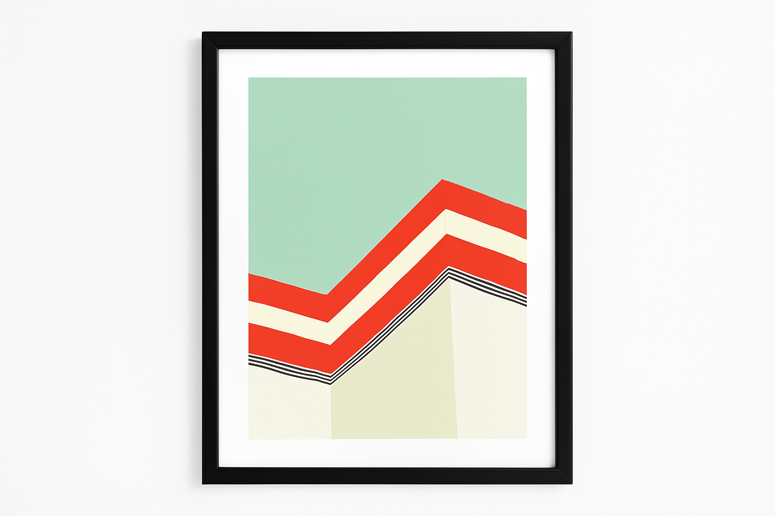 Geometric Art Print - Checkout Product Image