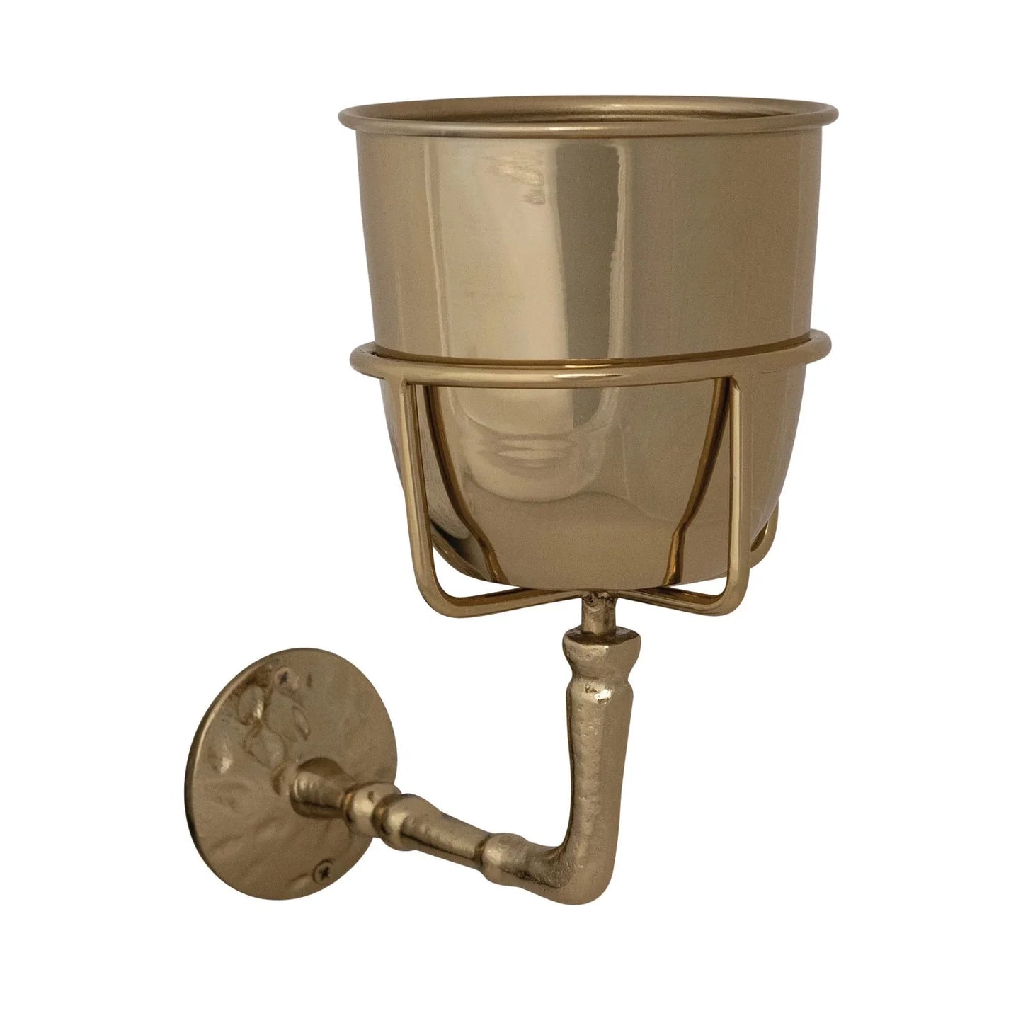 Gerdie Wall Vase Gold Finish - Set of 2