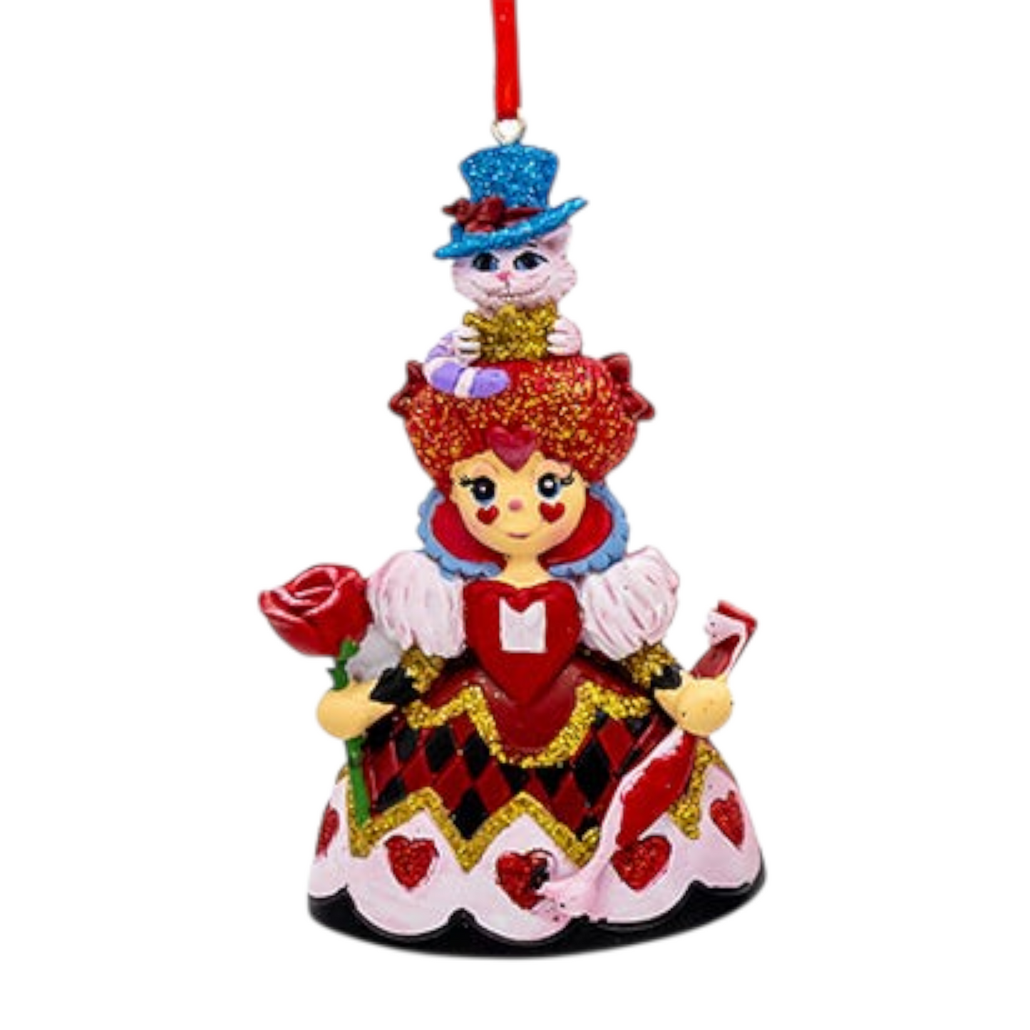 Alice in Wonderland Collection – Queen of Hearts Ornament