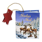 Popup Mini Book German Ornament - Frohes Fest Nature