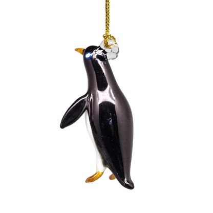 Egyptian Glass Penguin Ornament