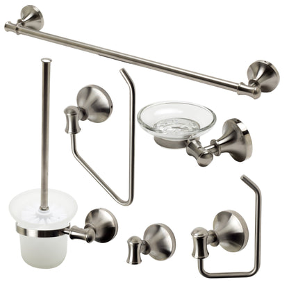 ALFI brand AB9521 6 Piece Matching Bathroom Accessory Set