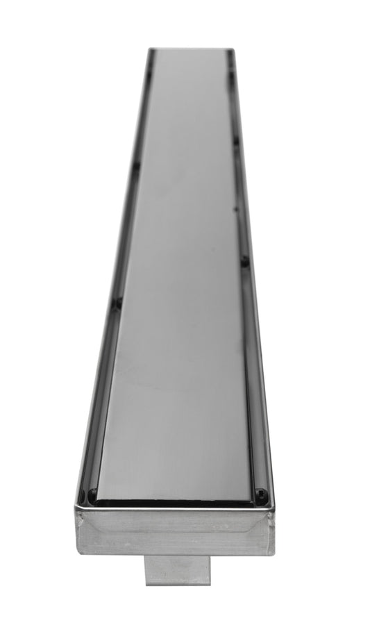 ALFI brand  ABLD36B-PSS 36" Modern Polished Stainless Steel Linear Shower Drain with Solid Cover