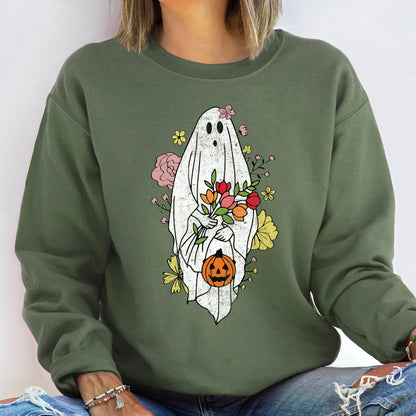 Ghost Bride Halloween Sweatshirt