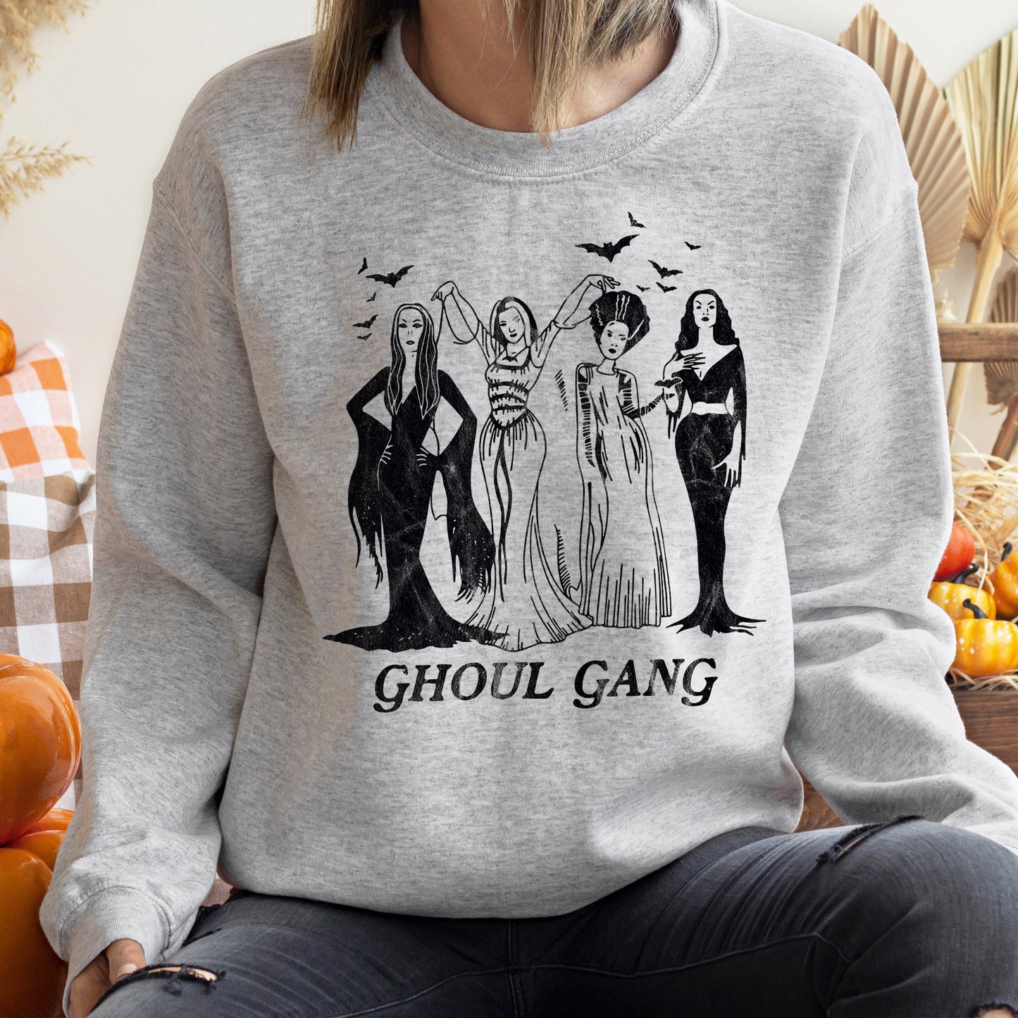 Ghoul Gang Halloween Sweatshirt