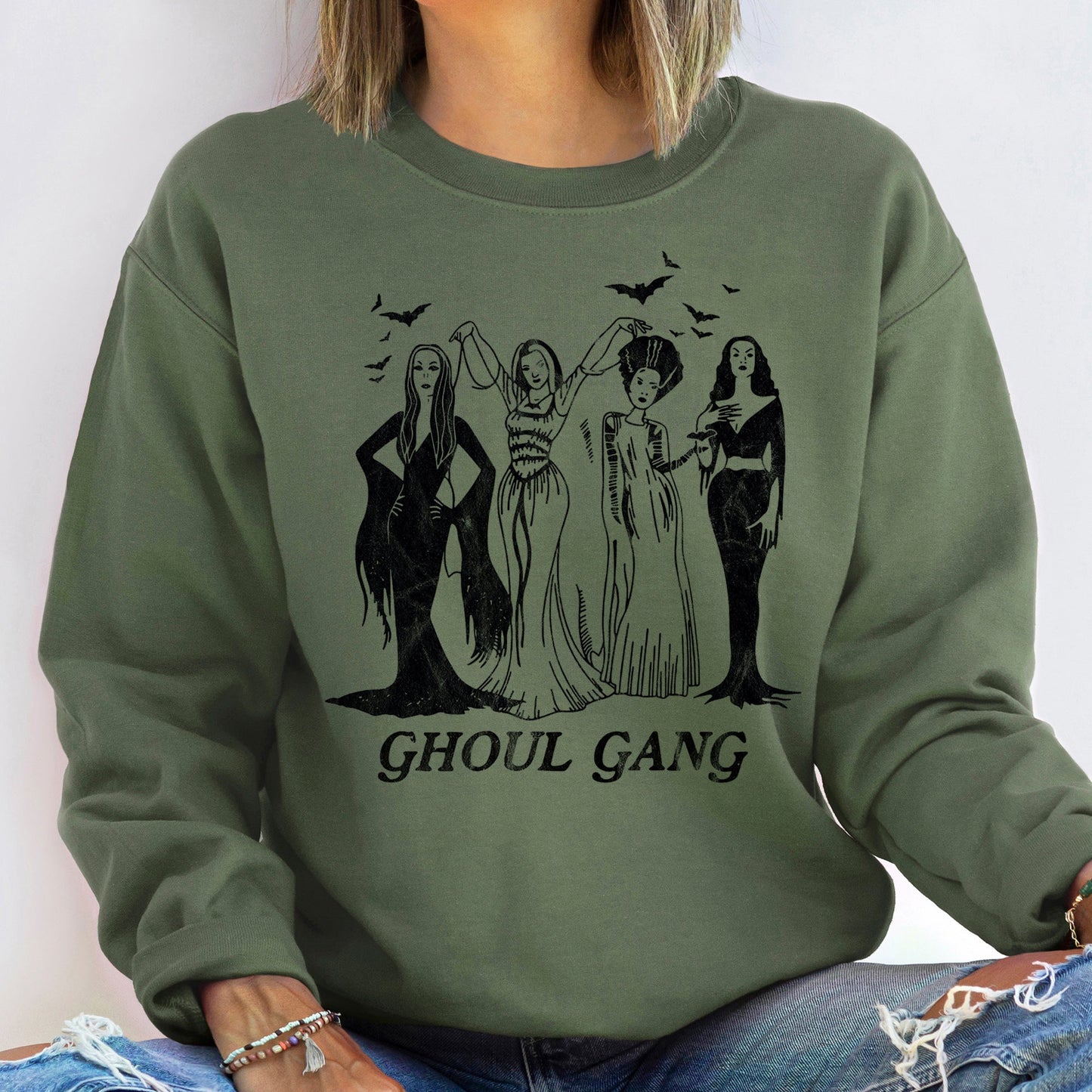 Ghoul Gang Halloween Sweatshirt