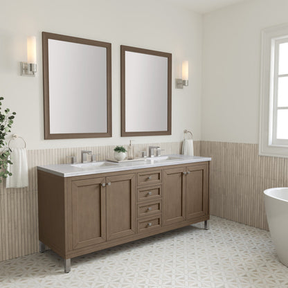 Chicago 72" Double Vanity Cabinet