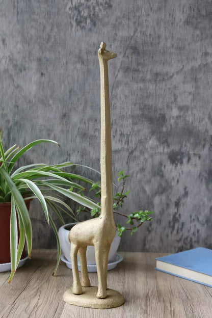 Giraffe Gold Paper Towel Holder, 17"