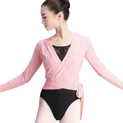 Girl's Wrap Sweater