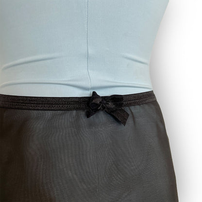 Black Girls Chiffon Ballet Pull On Skirt