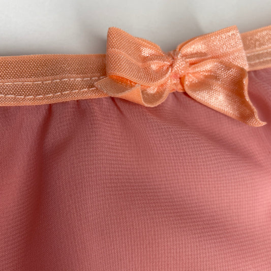 Dusty Rose Girls Chiffon Ballet Pull On Skirt