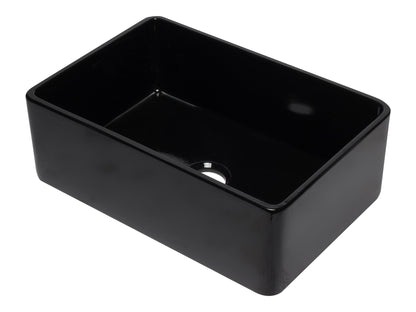 ALFI brand AB3020SB 30 inch Biscuit Reversible Single Fireclay Farmhouse Kitchen Sink