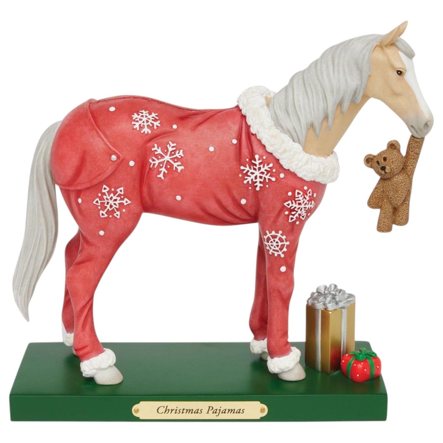 Trail of Painted Ponies Figurine - Christmas Pajamas