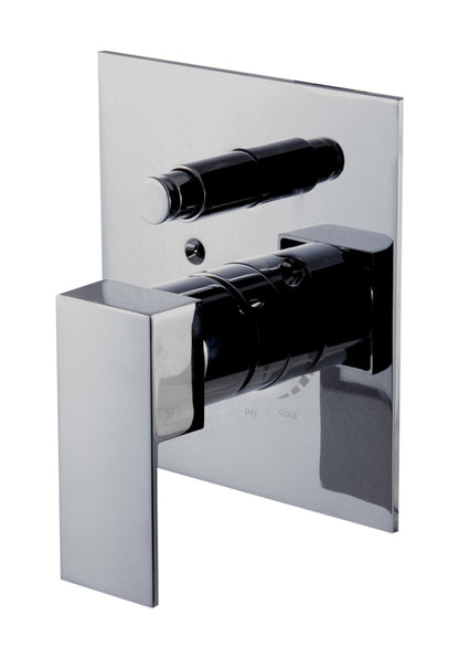 ALFI brand AB6801 Square Pressure Balanced Shower Mixer with Diverter