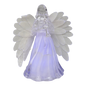 Lighted Acrylic Angel - Horn